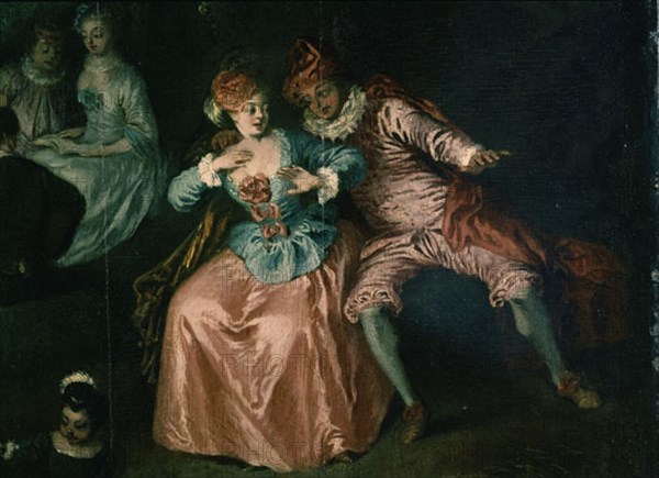 WATTEAU JEAN-ANT 1684/1721
PINTURA-DET
MADRID, COLECCION PARTICULAR
MADRID