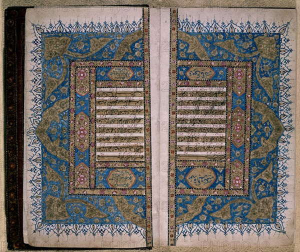 MANUSC-CORAN CON COMENTARIOS INTERLINEADOS EN PERSA-S XVIII
MADRID, BIBLIOTECA NACIONAL
MADRID