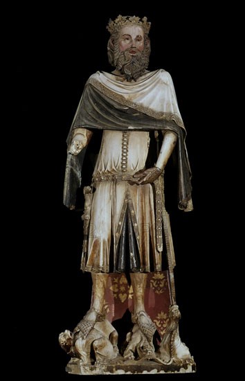 CASCALLS JAUME
ESTATUA DE SAN CARLOMAGNO PROBABLE PEDRO IV DE ARAGON-1345-ALABASTRO
GERONA, MUSEO DIOCESANO
GERONA
This image is not downloadable. Contact us for the high res.
