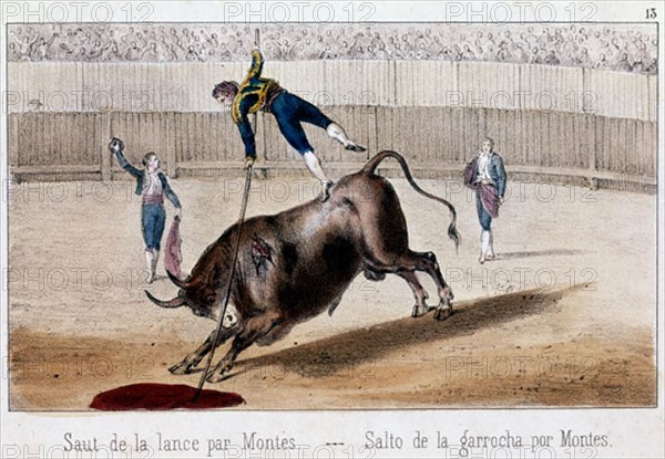 LITOGRAFIA-TAUROMAQUIA-SALTO DE LA GARROCHA
Madrid, musée municipal