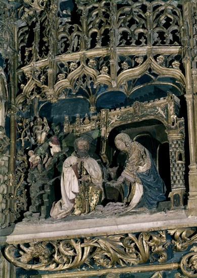 Major altarpiece: the Nativity