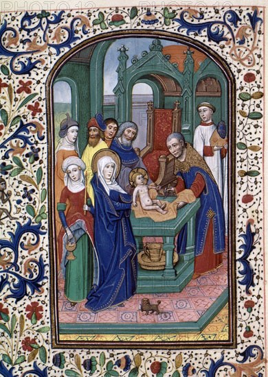 VRELANT GUILLERMO 1410/81
LIBRO DE HORAS DE LEONOR DE LA VEGA- PRESENTACION EN EL TEMPLO - MANUSCRITO FLAMENCO - 1465-1470
MADRID, BIBLIOTECA NACIONAL
MADRID

This image is not downloadable. Contact us for the high res.