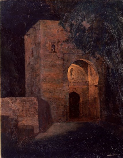 Lezcano, The gate of justice in Alhambra