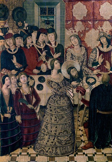 GARCIA DE BENABARRE PEDRO
FESTIN DE HERODES O SALOME CON CABEZA DE BAUTISTA -S XV-
BARCELONA, MUSEO DE ARTE CATALUÑA
BARCELONA