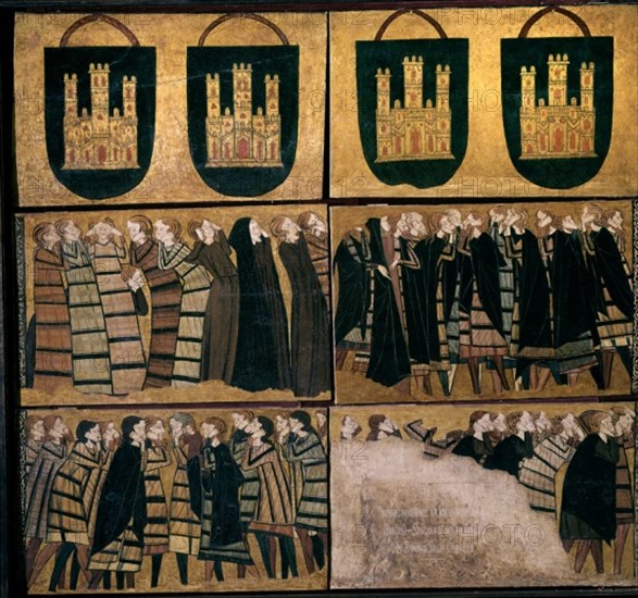 TABLAS MAHAMUT(BURGOS)CORTEJO FUNEBRE DE SAIZ DE CARRILLO-CONJUNTO
BARCELONA, MUSEO DE ARTE CATALUÑA
BARCELONA
This image is not downloadable. Contact us for the high res.