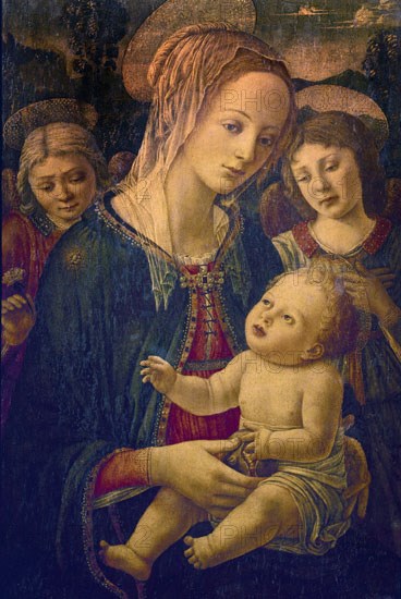 Lippi, Vierge à l'enfant