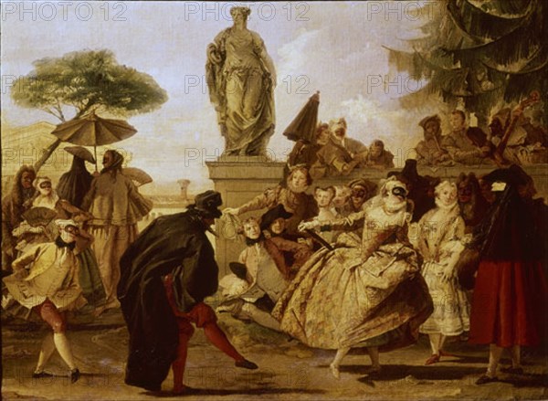 TIEPOLO GIOVANNI BATTISTA 1696/1770
EL MINUE-1754
BARCELONA, FUNDACION CAMBO
BARCELONA