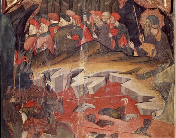 MUR RAMON
RETABLO GUIMERA-PASO DEL MAR ROJO
VICH, MUSEO EPISCOPAL
BARCELONA