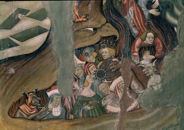 MUR RAMON
RETABLO DE GUIMERA-EL INFIERNO - S XV
VICH, MUSEO EPISCOPAL
BARCELONA