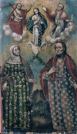S JOAQUIN Y STA ANA
BOGOTA, MUSEO DE ARTE COLONIAL
COLOMBIA
This image is not downloadable. Contact us for the high res.