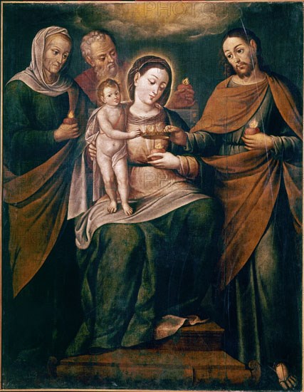 VAZQUEZ CEBALLO
LA SAGRADA FAMILIA
BOGOTA, MUSEO DE ARTE COLONIAL
COLOMBIA
This image is not downloadable. Contact us for the high res.