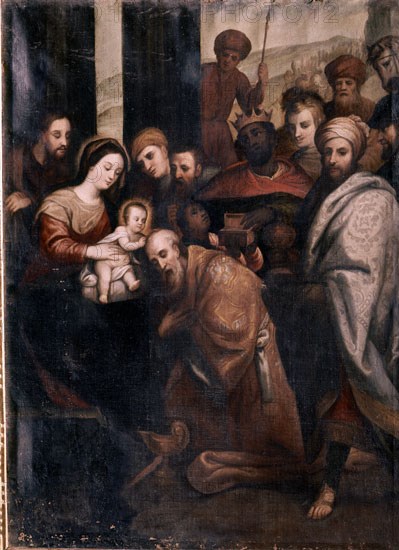 FIGUEROA BALTASAR ?/1667
ADORACION DE LOS REYES
BOGOTA, MUSEO DE ARTE COLONIAL
COLOMBIA
This image is not downloadable. Contact us for the high res.