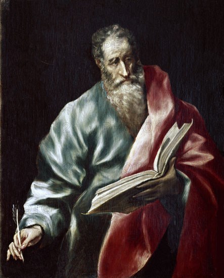 El Greco, Saint Matthew