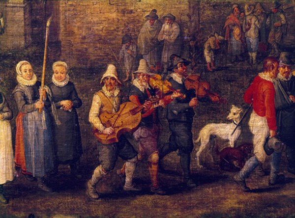 BRUEGHEL DE VELOURS JAN 1568/1625
BODA DE ALDEANOS-DET
SEVILLA, MUSEO BELLAS ARTES - CONVENTO MERCEDARIAS CALZADAD
SEVILLA