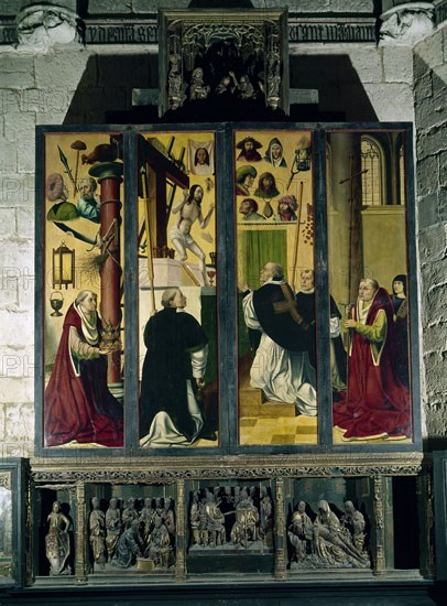 RETABLO MAYOR-DET LA MISA DE S BENITO
VALLADOLID, IGLESIA DE SAN LORENZO
VALLADOLID
