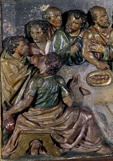 LA STA CENA-DET DE JUDAS
VALLADOLID, MUSEO NACIONAL DE ESCULTURA-INTERIOR
VALLADOLID