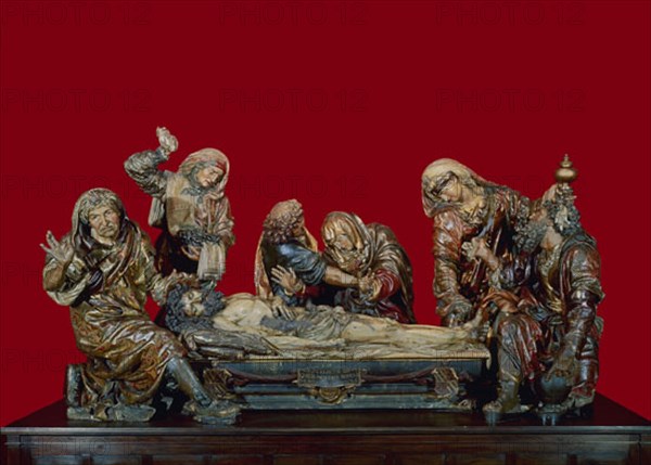 JUNI JUAN DE 1507/77
ENTIERRO DE CRISTO - ESCULTURA RENACENTISTA -1539-1544
VALLADOLID, MUSEO NACIONAL DE ESCULTURA-INTERIOR
VALLADOLID