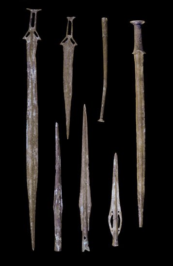 Celtic bronze weapons