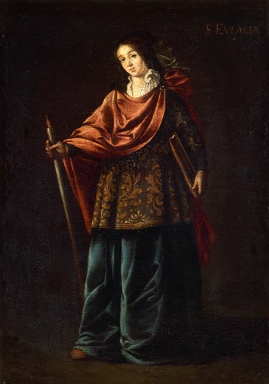 Zurbaran, Sainte Eulalie