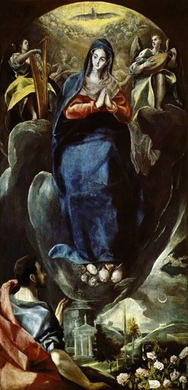 El Greco, work of art preserved at the museum of Santa Cruz in Toledo