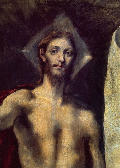 Le Greco, La Résurrection (détail)