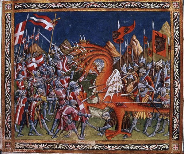 COLOMBE JUAN
APOCALIPSIS-LUCHA DE SOLDADOS-DRAGON 7 CABEZAS-S XVI-BORD 1557
SAN LORENZO DEL ESCORIAL, MONASTERIO-BIBLIOTECA
MADRID