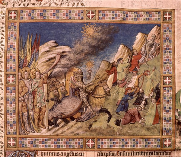 COLOMBE JUAN
APOCALIPSIS FIG-BORD 1557-MUERTE-PUEBLO E IGL HUYEN DE MONSTRUOS
SAN LORENZO DEL ESCORIAL, MONASTERIO-BIBLIOTECA
MADRID