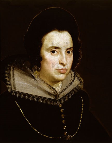 Velázquez, Doña Antonia de Ipeñarrieta y Galdós and Her Son Don Luis (detail)