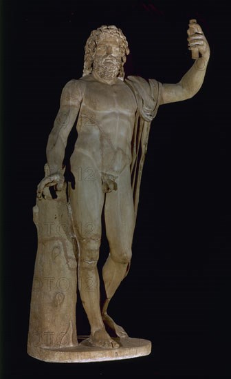 ESCULTURA-JUPITER-ALTO 2,32-MARMOL BLANCO-ROMANO
MADRID, MUSEO DEL PRADO-ESCULTURA
MADRID