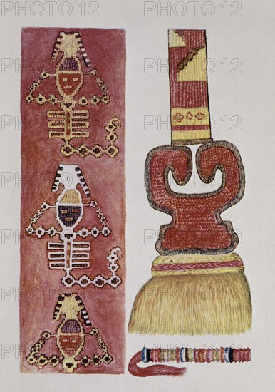 Facsimile of an Inca textile