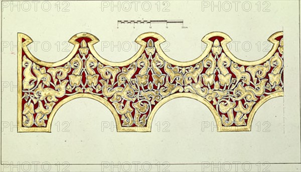 MOTIVOS DECORATIVOS ARABES-COPIA DE LOS DIBUJOS DE SANCHEZ SARABIA PARA "LAS ANTIGUEDADES ARABES"
MADRID, COLECCION PARTICULAR
MADRID

This image is not downloadable. Contact us for the high res.