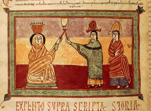 BEATO DE LIEBANA
FOLIO 179 V
SEO URGEL, CATEDRAL
LERIDA

This image is not downloadable. Contact us for the high res.