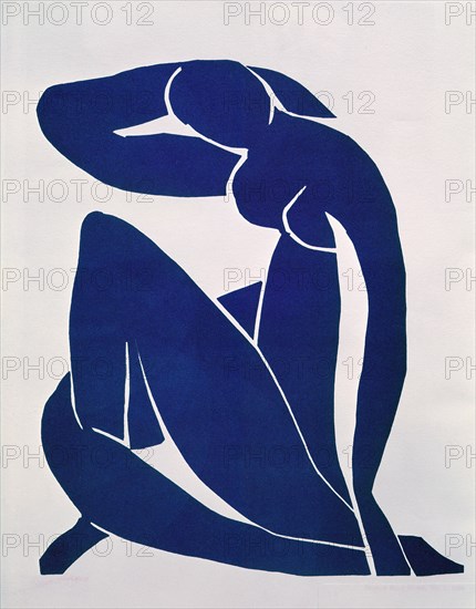 MATISSE HENRI 1869/1954
DESNUDO AZUL 1952
NUEVA YORK, MUSEO DE ARTE MODERNO
EEUU