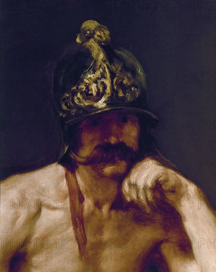 Velázquez, The God Mars (detail)
