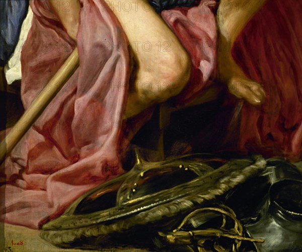 Velázquez, The God Mars (detail)
