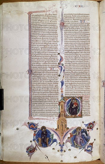 Bible of Bolognese art
13th century
Given to Philip IV
Library of el Escorial Monastery
This image is not downloadable. Contact us for the high res.