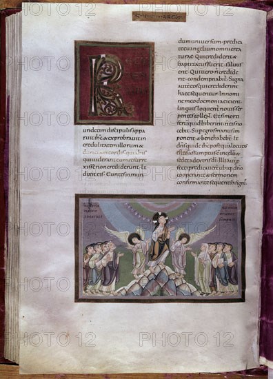 CODEX AUREUS BORD 1569
SAN LORENZO DEL ESCORIAL, MONASTERIO-BIBLIOTECA
MADRID

This image is not downloadable. Contact us for the high res.