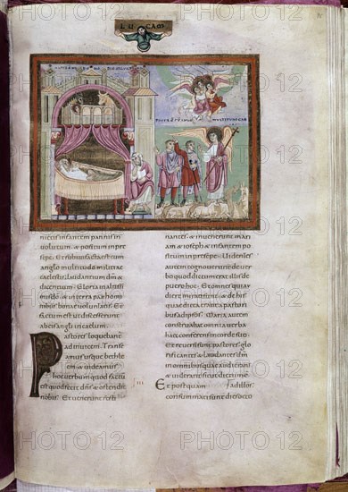 CODEX AUREUS-FOL 96-VIT 17-      BORD 1569
SAN LORENZO DEL ESCORIAL, MONASTERIO-BIBLIOTECA
MADRID