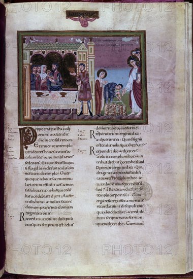 CODEX AUREUS BORD 1569-BODAS DE CANAA
SAN LORENZO DEL ESCORIAL, MONASTERIO-BIBLIOTECA
MADRID