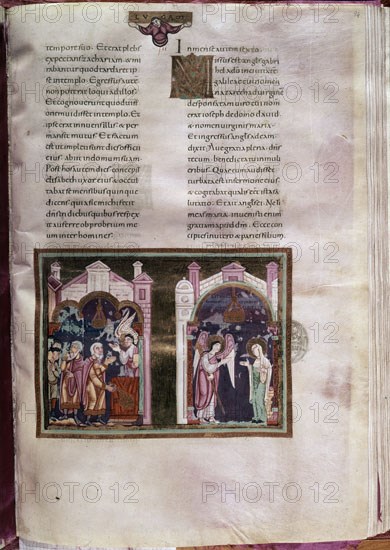 CODEX AUREUS-FOL 94-VIT 17        BORD 1569
SAN LORENZO DEL ESCORIAL, MONASTERIO-BIBLIOTECA
MADRID