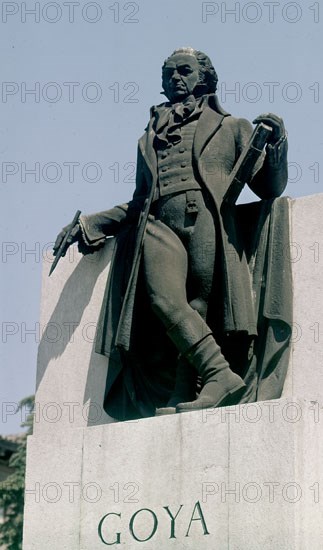 Monument dédié à Goya