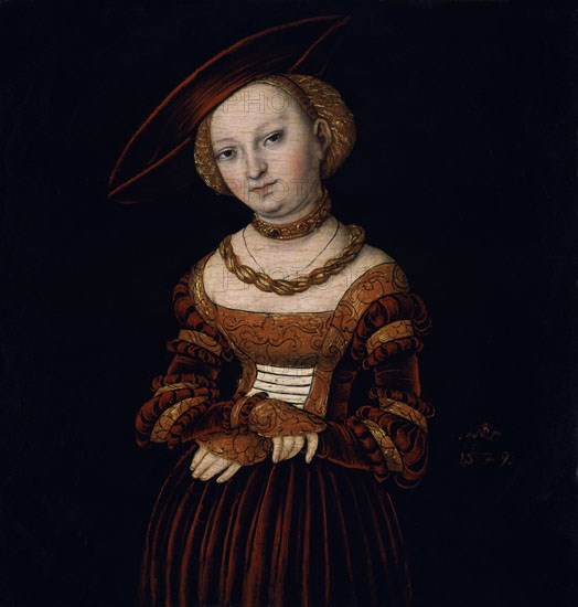 CRANACH LUCAS EL VIEJO 1472/1553
RETRATO DE DAMA ALEMANA 1529 -(HAY DETALLES)
MADRID, COLECCION PARTICULAR
MADRID
This image is not downloadable. Contact us for the high res.