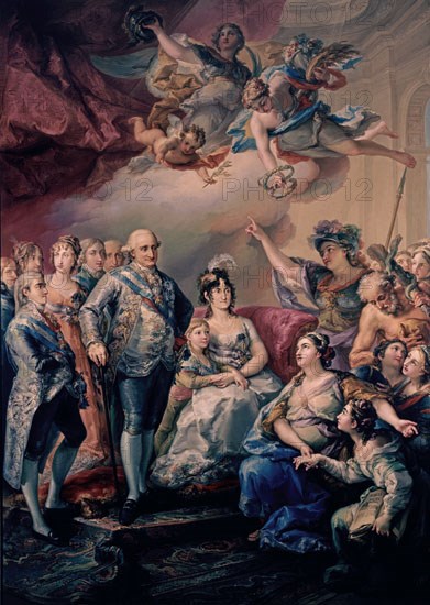 LOPEZ VICENTE 1772/1850
EN CONMEMORACION A LA VISITA CARLOS IV A LA UNIVERSIDAD DE VALENCIA
MADRID, CASON RETIRO
MADRID