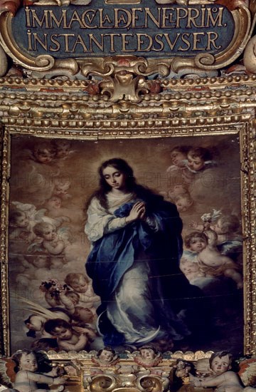 MURILLO BARTOLOME 1618/1682
INMACULADA CONCEPCION
SEVILLA, CATEDRAL
SEVILLA