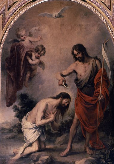 MURILLO BARTOLOME 1618/1682
BAUTISMO DE CRISTO
SEVILLA, CATEDRAL
SEVILLA