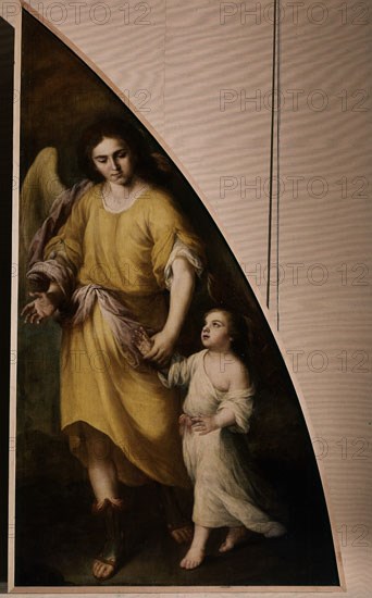 MURILLO BARTOLOME 1618/1682
ARCANGEL S GABRIEL
CADIZ, MUSEO ARQUEOLOGICO Y BB ARTES
CADIZ