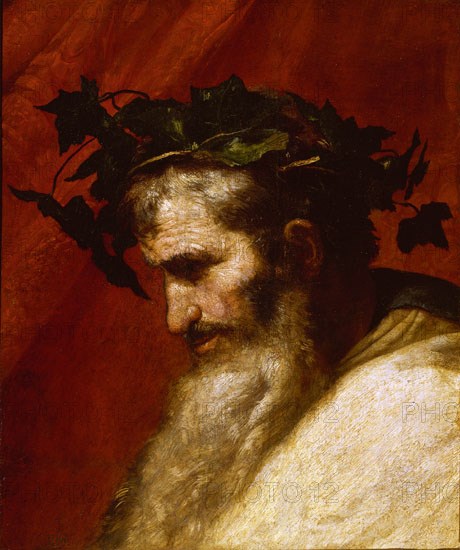 Ribera, Dionysos - Fragment du Triomphe de Bacchus