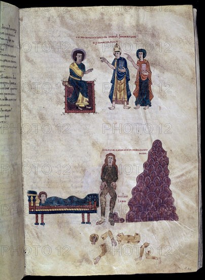 BEATO DE LIEBANA
COMENTARIOS AL APOCALIPSIS
GERONA, CATEDRAL-BIBLIOTECA
GERONA
This image is not downloadable. Contact us for the high res.