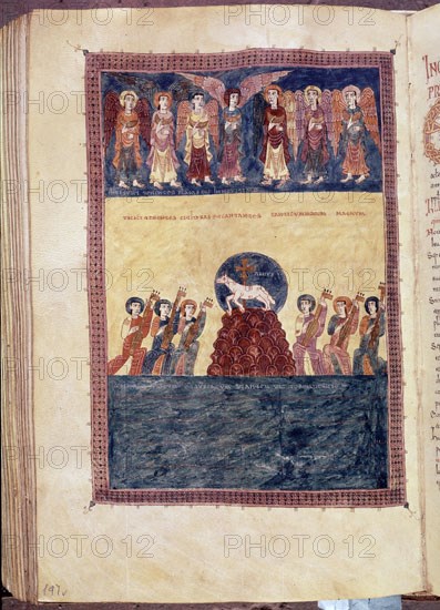 BEATO DE LIEBANA
COMENTARIOS AL APOCALIPSIS
GERONA, CATEDRAL-BIBLIOTECA
GERONA
This image is not downloadable. Contact us for the high res.
