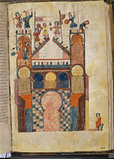 BEATO DE LIEBANA
COMENTARIOS AL APOCALIPSIS-F 242-CIUDAD DEFENDIDA
GERONA, CATEDRAL-BIBLIOTECA
GERONA
This image is not downloadable. Contact us for the high res.